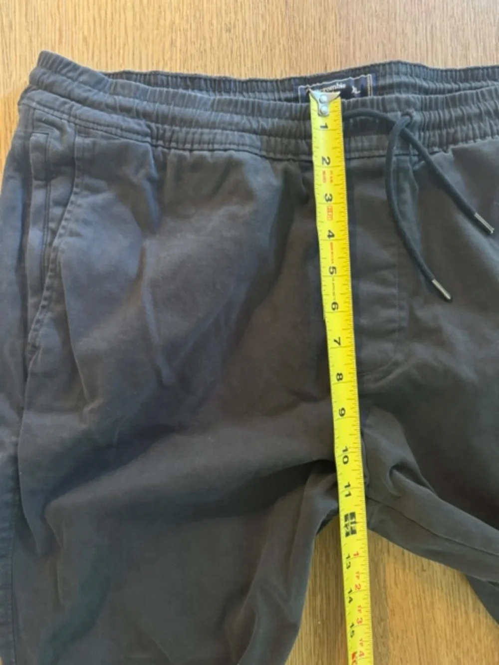 Abercrombie & Fitch Men's Chino Jogger Pants. XL. Stretch. Black